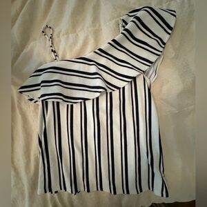 Banana republic one-shoulder top